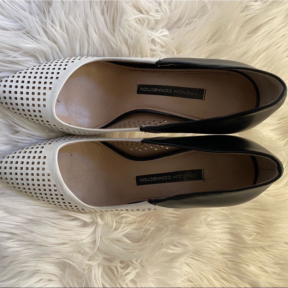 French Connection Perforated Pumps - Picture 2 of 3
